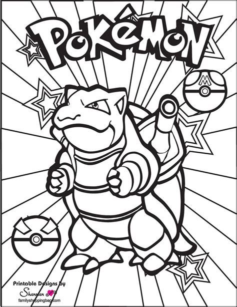 free pokemon coloring pages|Pokemon Coloring Pages (Free PDF Printables)